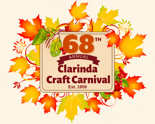 68th Clarinda Craft Carnival Emblem